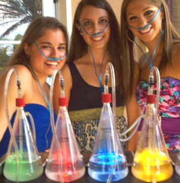 Air element - festival crowd