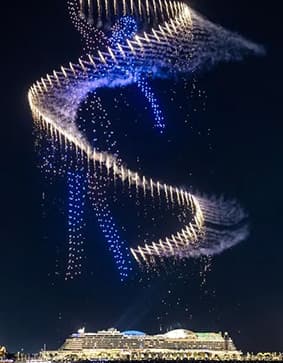 Sky element - light installation